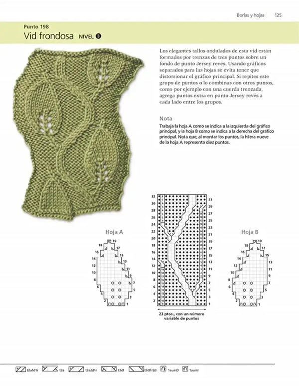 Libro: Colección de puntos de tejido: Guía creativa con 300 puntos que debes conocer - Interior 6