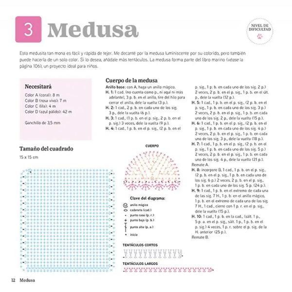 Libro: Cuadrados de ganchillo con animales - Interior 1