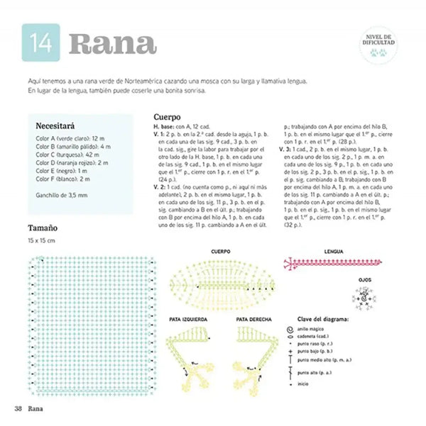 Libro: Cuadrados de ganchillo con animales - Interior 3