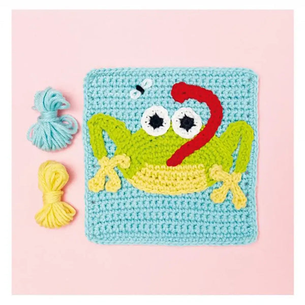 Libro: Cuadrados de ganchillo con animales - Interior 4