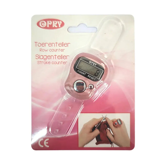 Cuentavueltas Digital - Opry 97299-010 - Rosa Oscuro