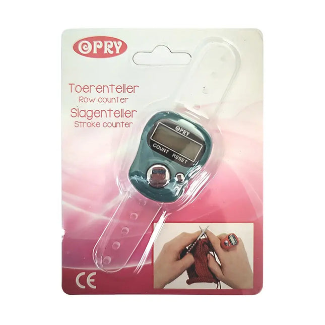 Cuentavueltas Digital - Opry 97299-010 - Verde Oscuro