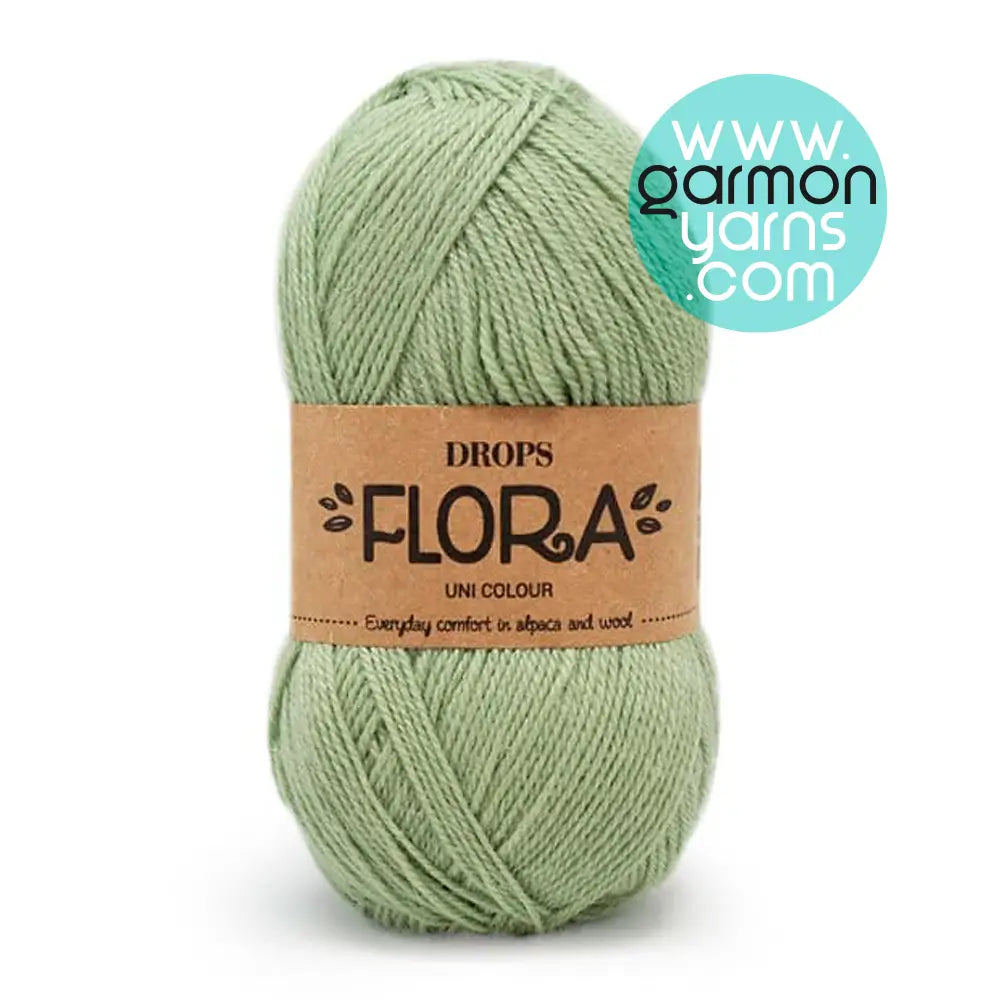 Drops Flora Uni Colour (16) Pistacho