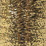 Glitter (01) Oro | Muestra de color del hilo Drops Glitter en color Oro metalizado