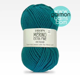 Merino Extra Fine uni colour 28, mar del norte