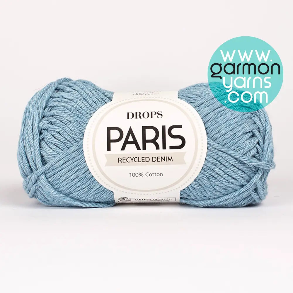 Paris Recycled Denim (101) - Light Blue