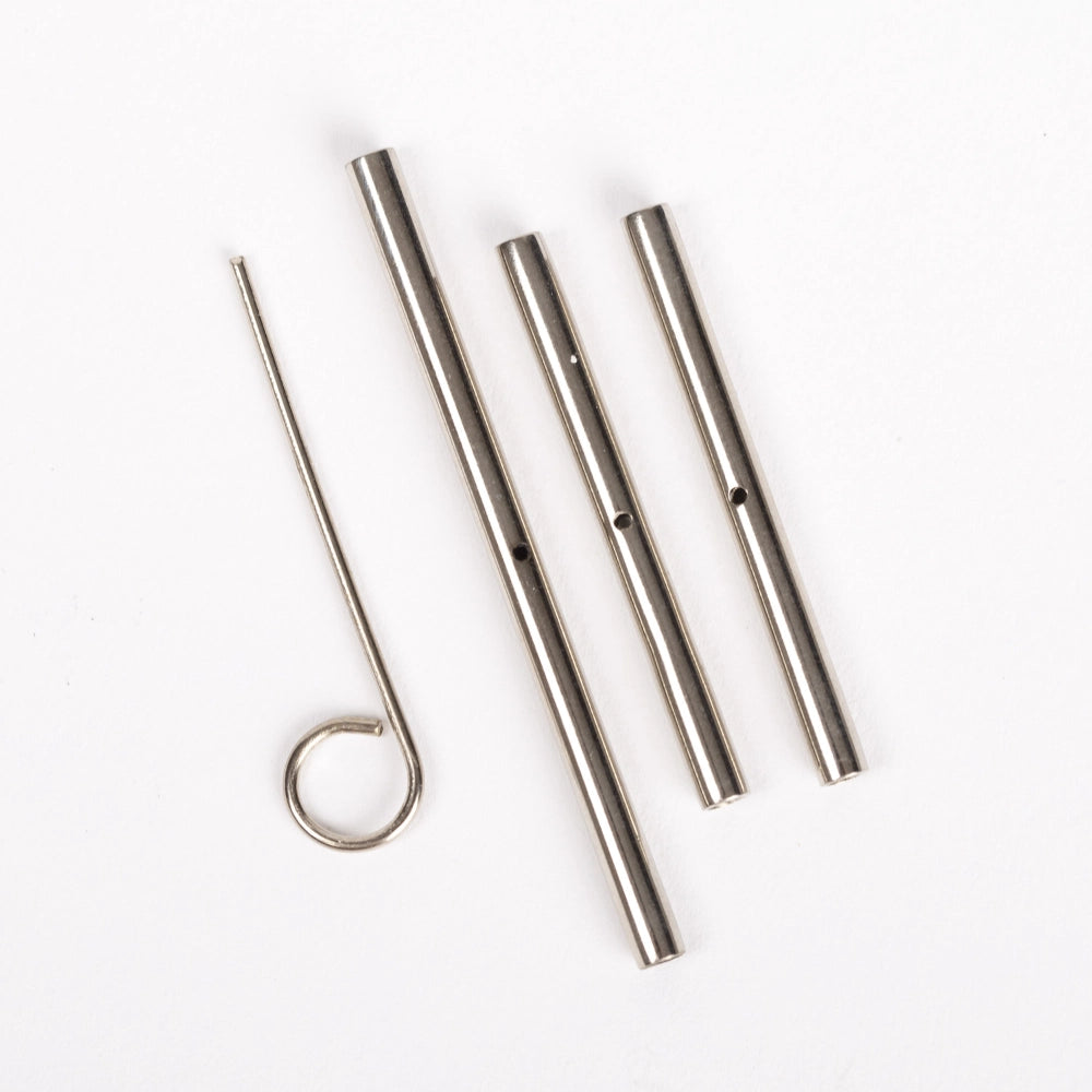 Conjunto de 3 conectores de cable y una llave para agujas circulares intercambiables DROPS Plus