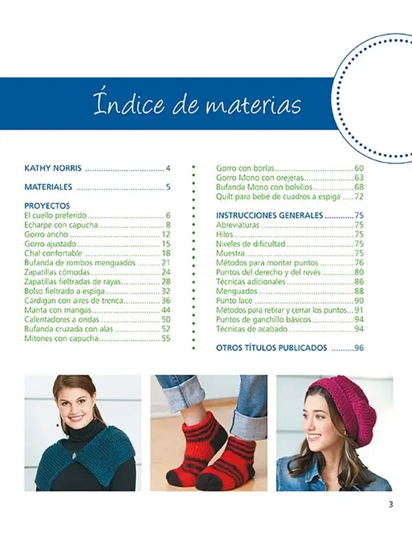 Libro: El gran libro de tejer punto en telares circulares y rectos - Interior 1