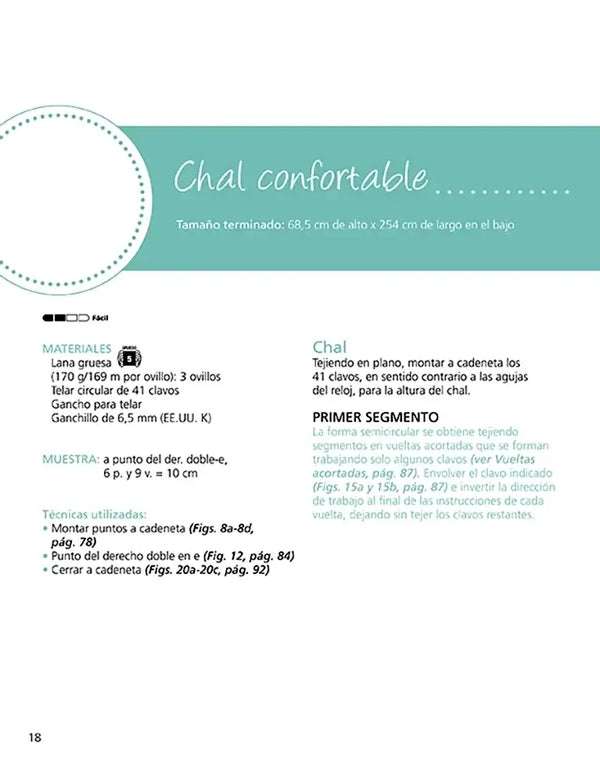 Libro: El gran libro de tejer punto en telares circulares y rectos - Interior 2