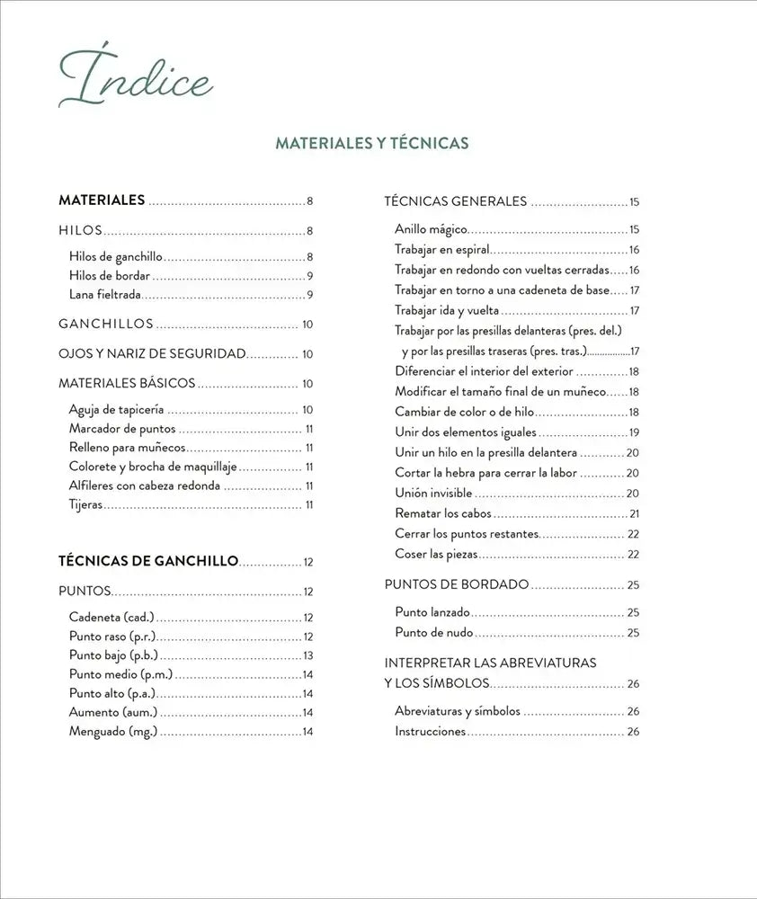 Libro: El maravilloso mundo de los amigurumi de Khuc Cay - Interior 1
