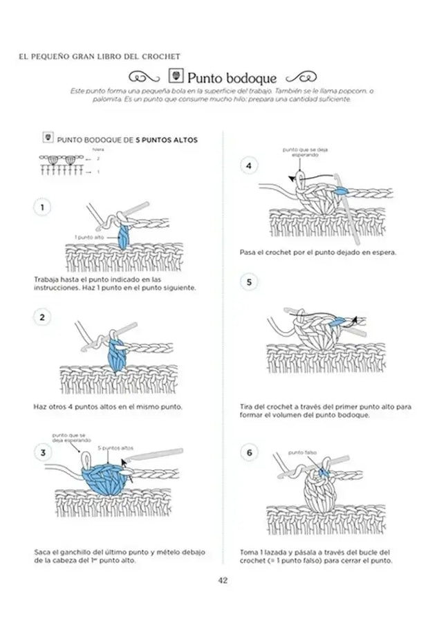 El pequeño Gran Libro Del Crochet - Interior 9