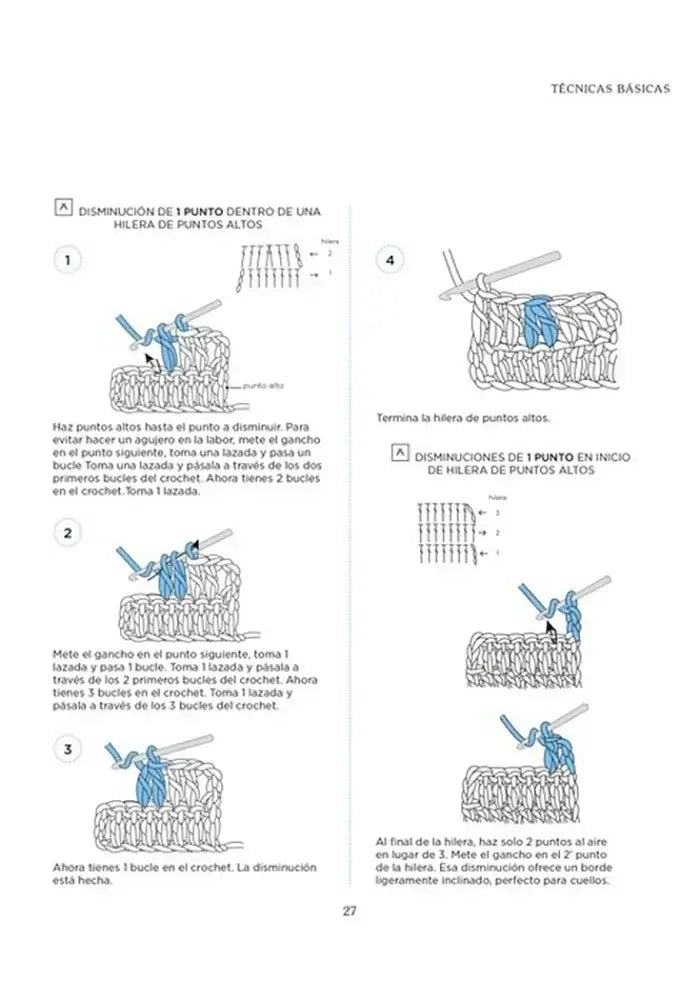 El pequeño Gran Libro Del Crochet - Interior 6