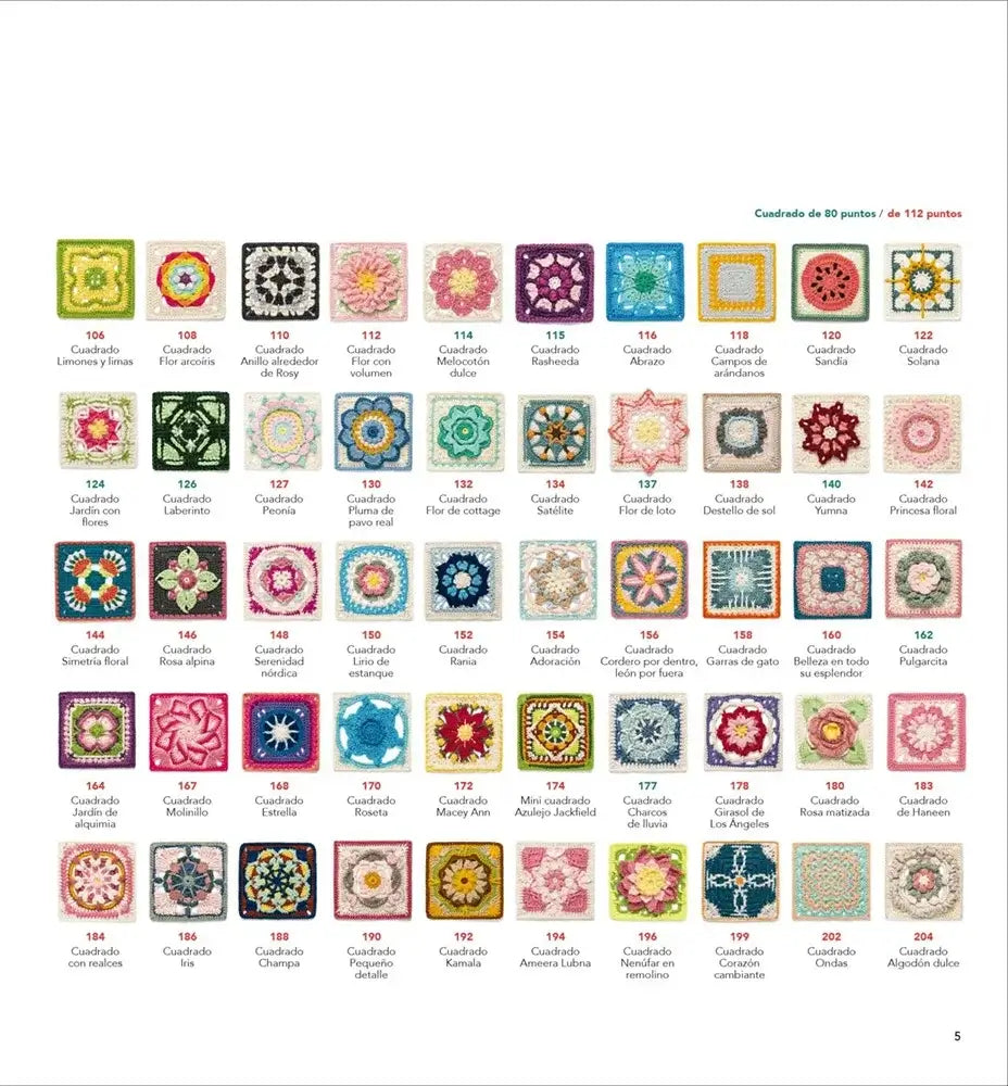 Libro: Guía completa de los Granny Squares - Interior 2