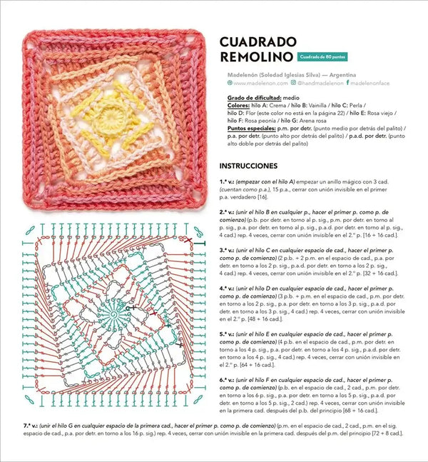 Libro: Guía completa de los Granny Squares - Interior 7