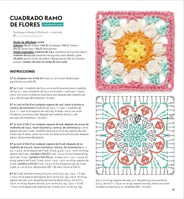 Libro: Guía completa de los Granny Squares - Interior 8