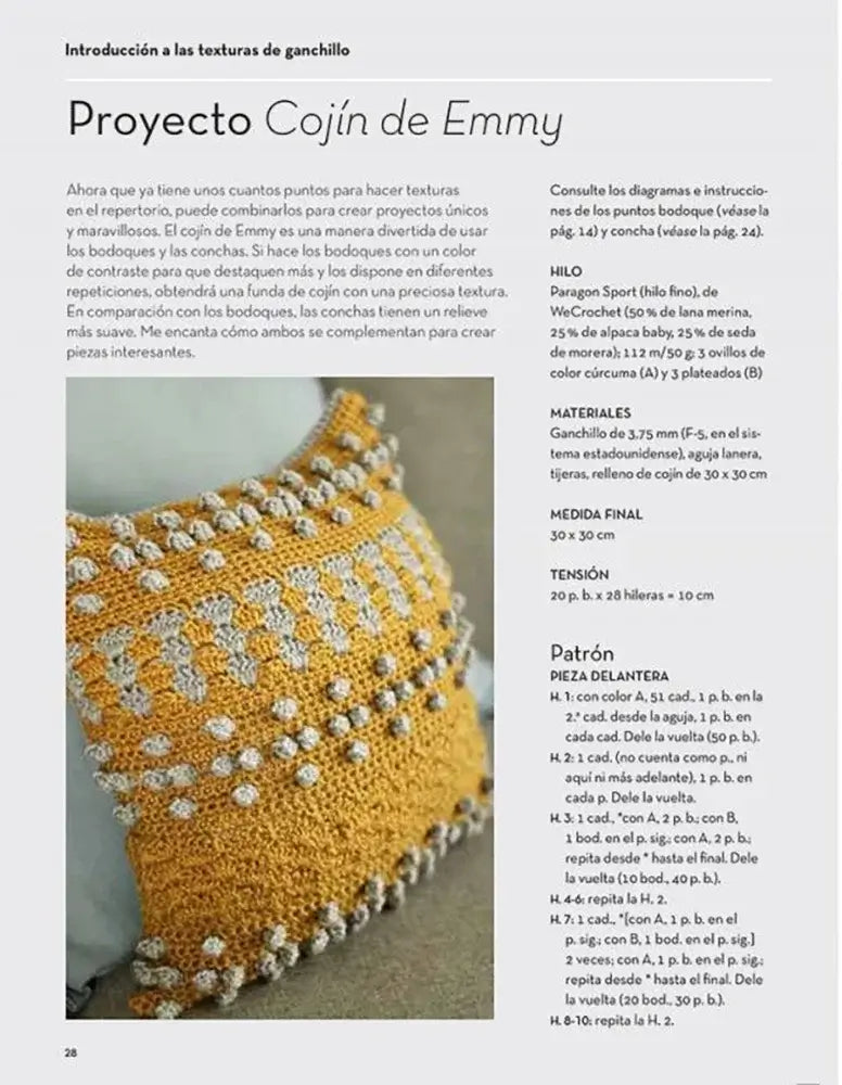 Libro: Guía moderna para tejer texturas de ganchillo - Interior 3