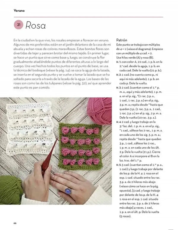 Libro: Guía moderna para tejer texturas de ganchillo - Interior 5