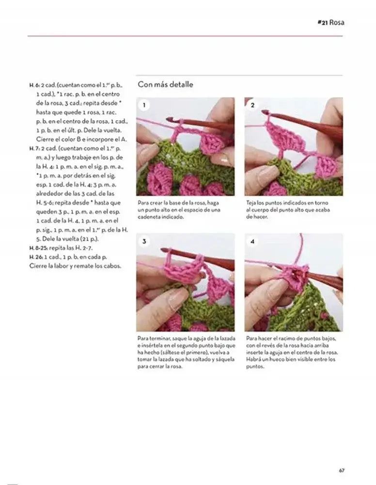 Libro: Guía moderna para tejer texturas de ganchillo - Interior 6