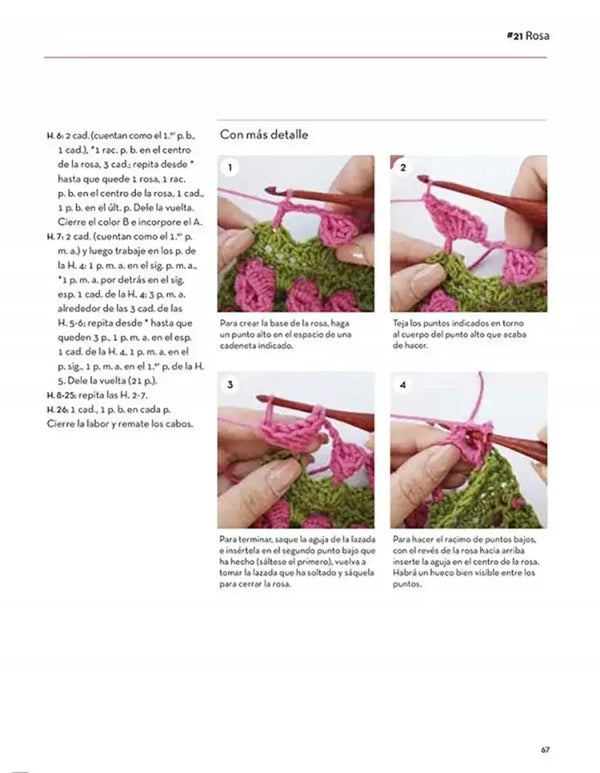 Libro: Guía moderna para tejer texturas de ganchillo - Interior 6