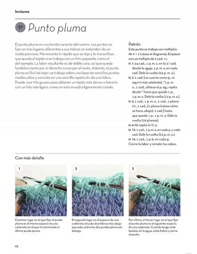 Libro: Guía moderna para tejer texturas de ganchillo - Interior 7