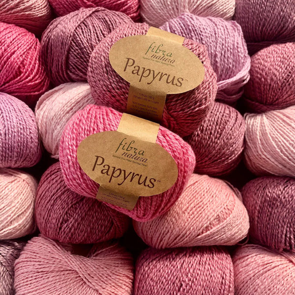 Fibra Natura - Papyrus - FN-229 composición múltiple donuts rosa