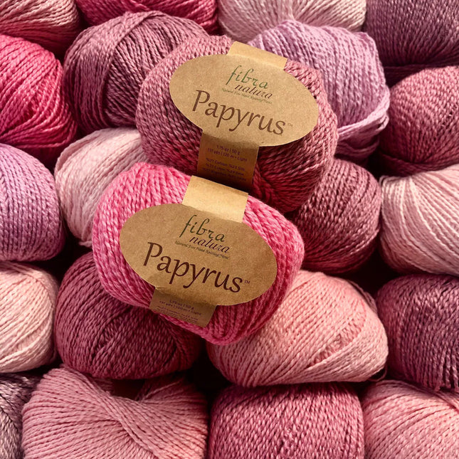 Fibra Natura - Papyrus - FN-229 composición múltiple donuts rosa