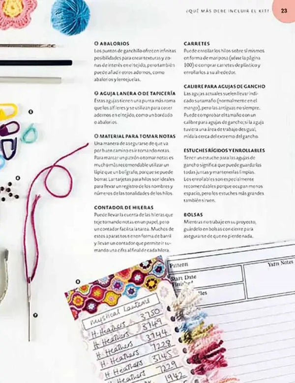 Libro: La Biblia del Ganchillo - Interior 2