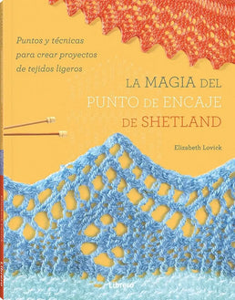 Libro: La magia del punto de encaje de Shetland - Portada