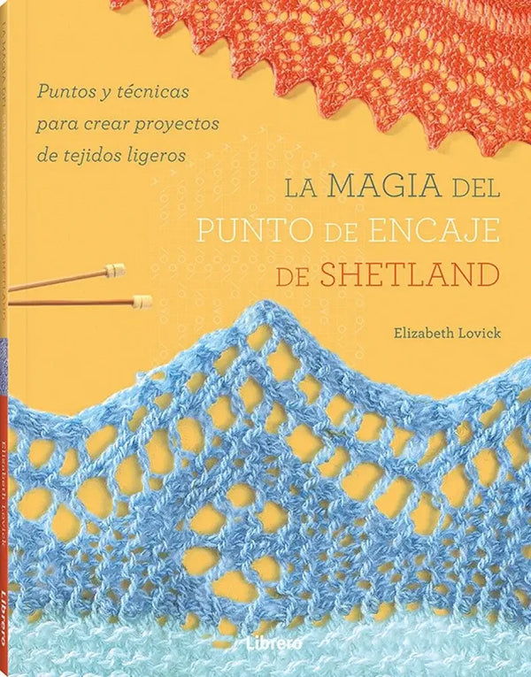 Libro: La magia del punto de encaje de Shetland - Portada