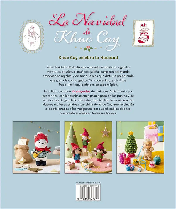 Libro: La Navidad de Khuc Cay - Contraportada