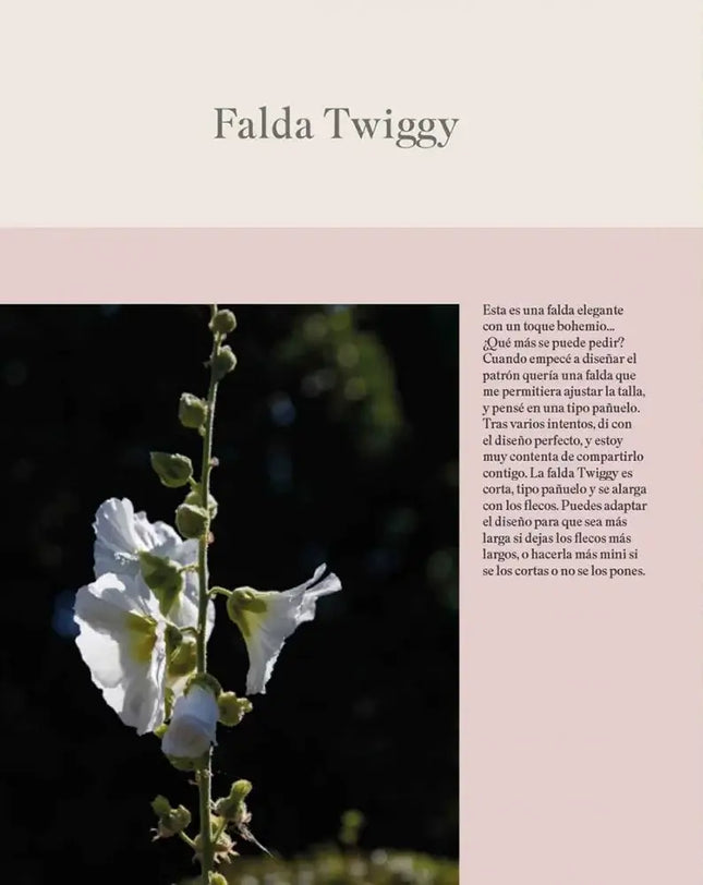 Macramé: accesorios. Una guía para crear piezas únicas para ti y para tu hogar - Falda Twiggy