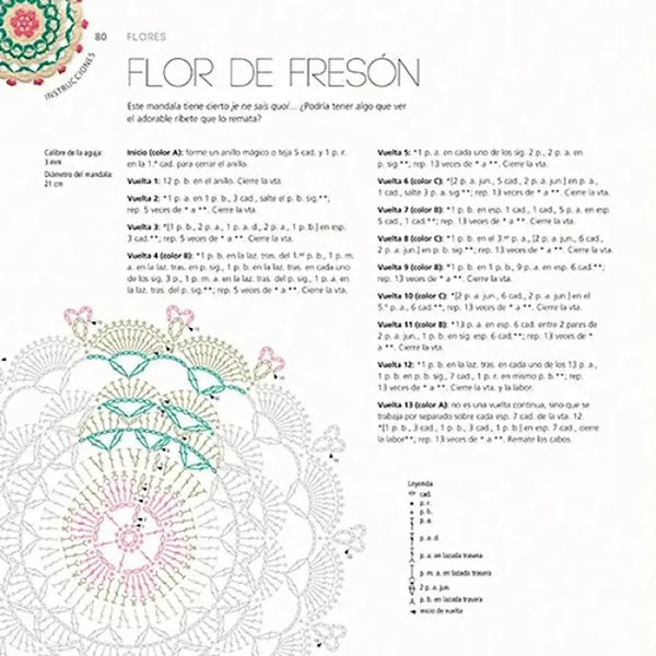 Libro: Mandalas de ganchillo (crochet) - Interior 3
