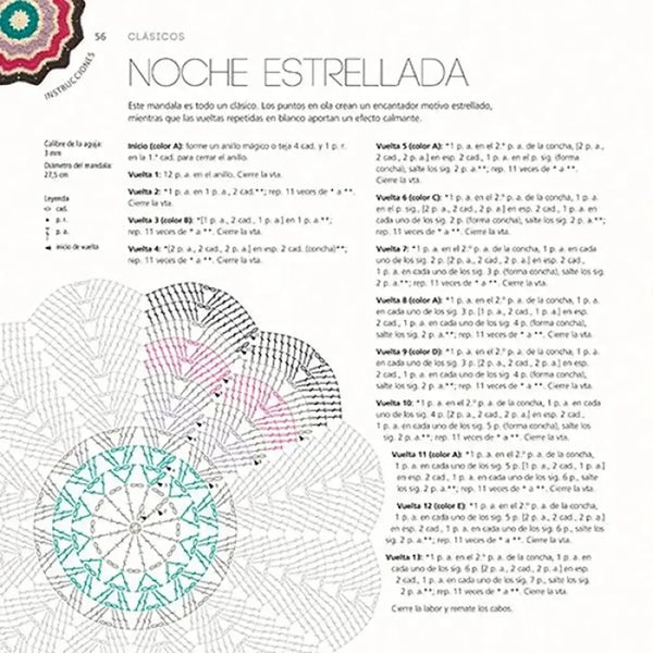 Libro: Mandalas de ganchillo (crochet) - Interior 5