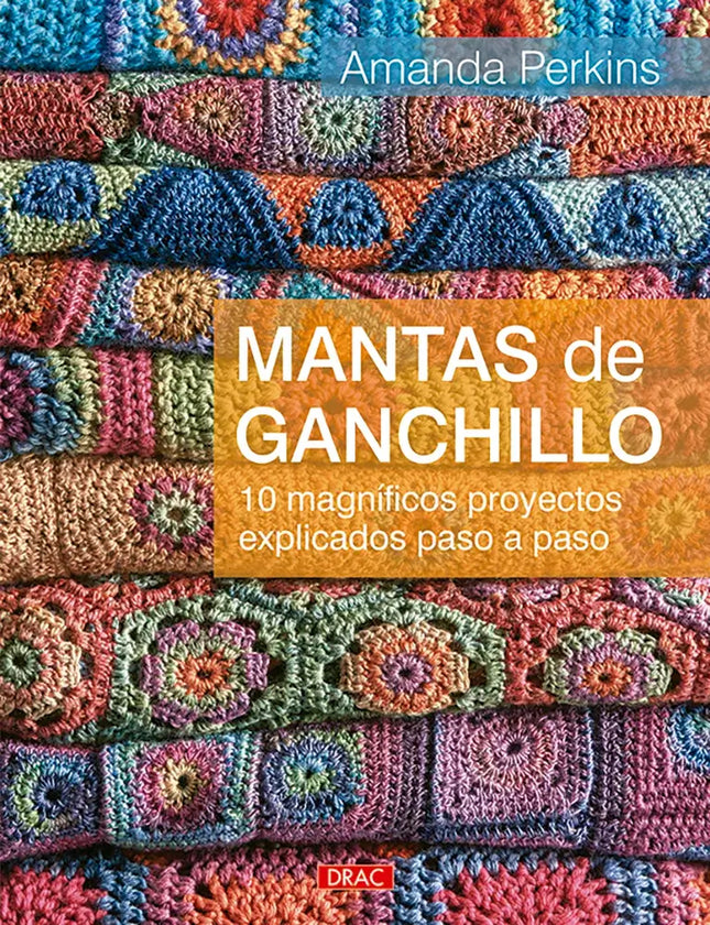 Libro: Mantas de Ganchillo - Portada