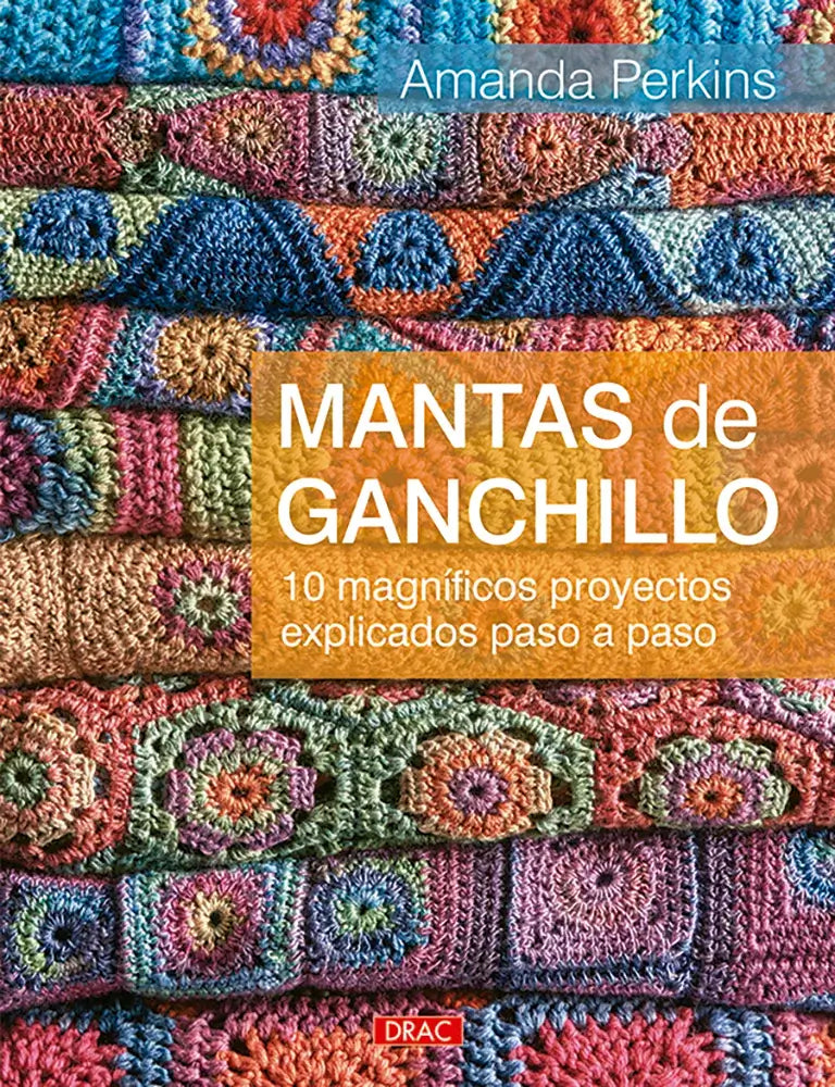 Libro: Mantas de Ganchillo - Portada