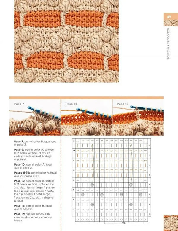 Manual de Puntos de Ganchillo Tunecino