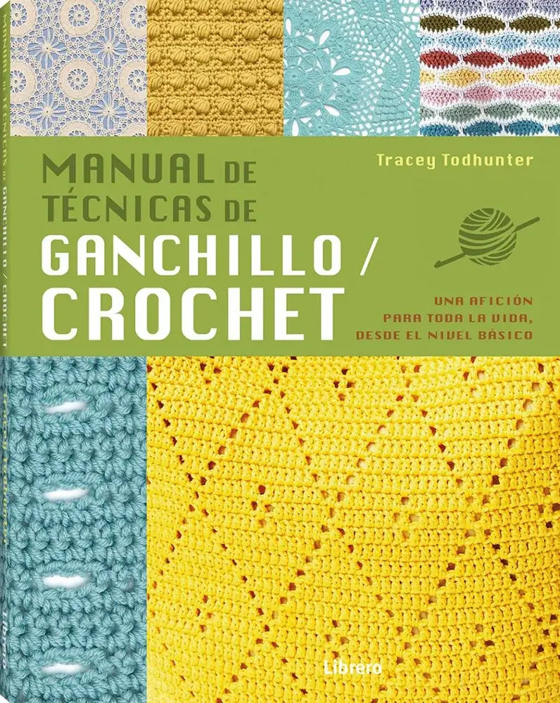 Manual de técnicas de Ganchillo / Crochet - Portada del libro
