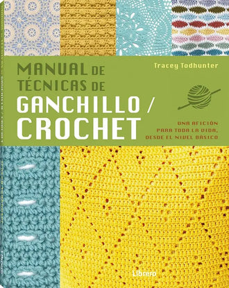 Manual de técnicas de Ganchillo / Crochet - Portada del libro