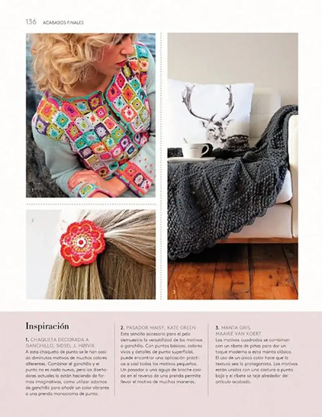 Manual de técnicas de Ganchillo / Crochet - Inspiración