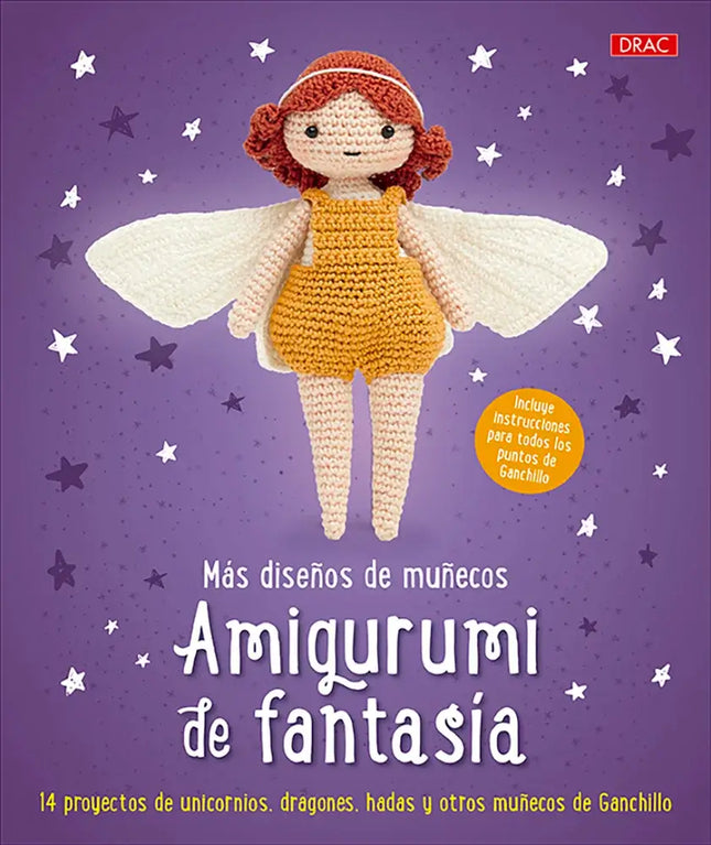 Libro: Más diseños de muñecos amigurumi de fantasía - Portada
