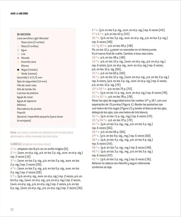 Libro: Más diseños de muñecos amigurumi de fantasía - Interior 3