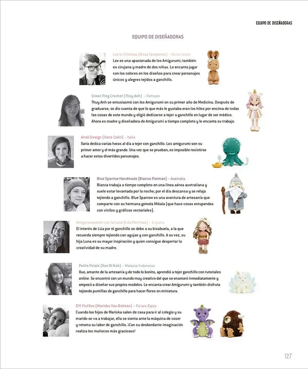 Libro: Más diseños de muñecos amigurumi de fantasía - Interior 6