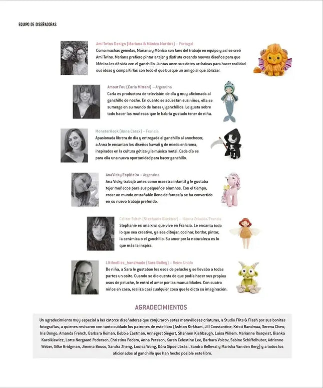 Libro: Más diseños de muñecos amigurumi de fantasía - Interior 7