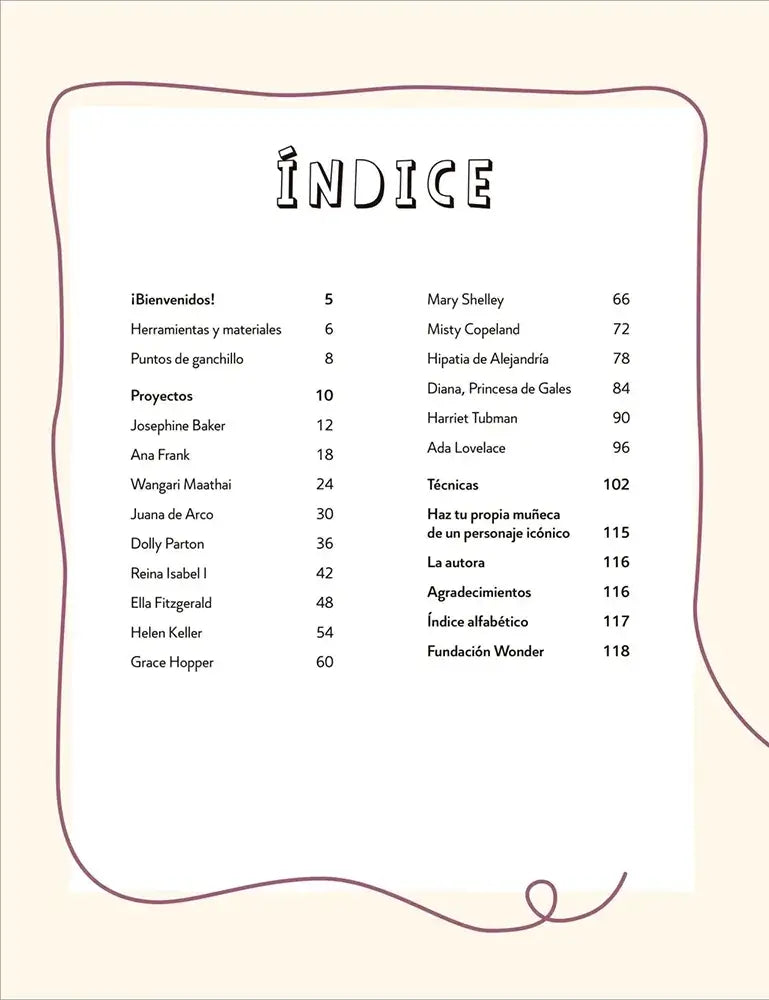 Libro: Más mujeres icónicas tejidas a ganchillo - Interior 1