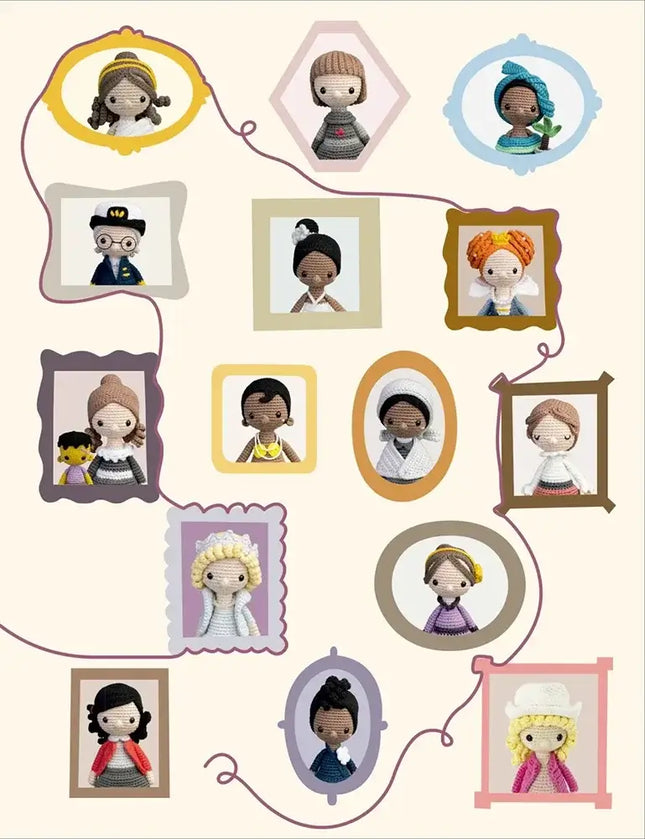 Libro: Más mujeres icónicas tejidas a ganchillo - Interior 2