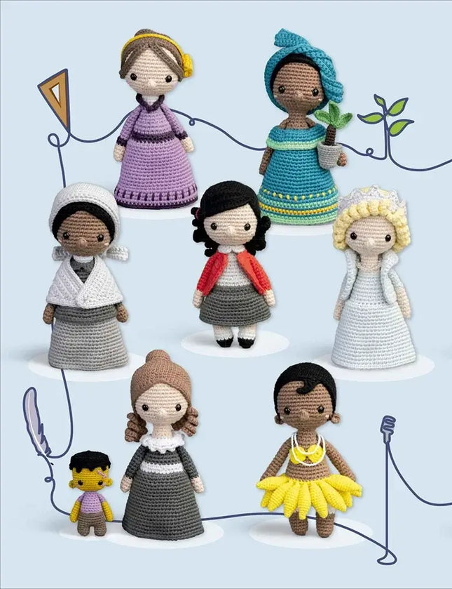 Libro: Más mujeres icónicas tejidas a ganchillo - Interior 3