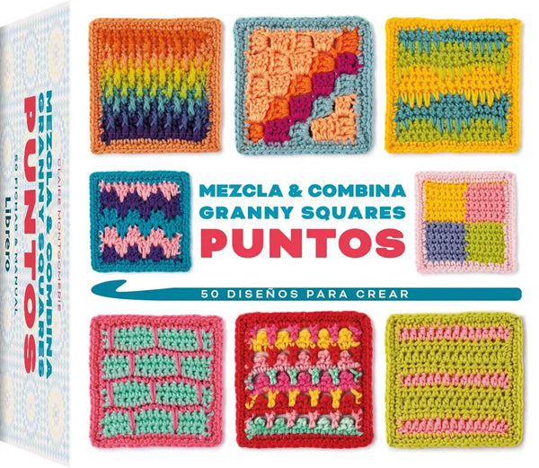 Mezcla y combina Granny squares. Puntos - Caja