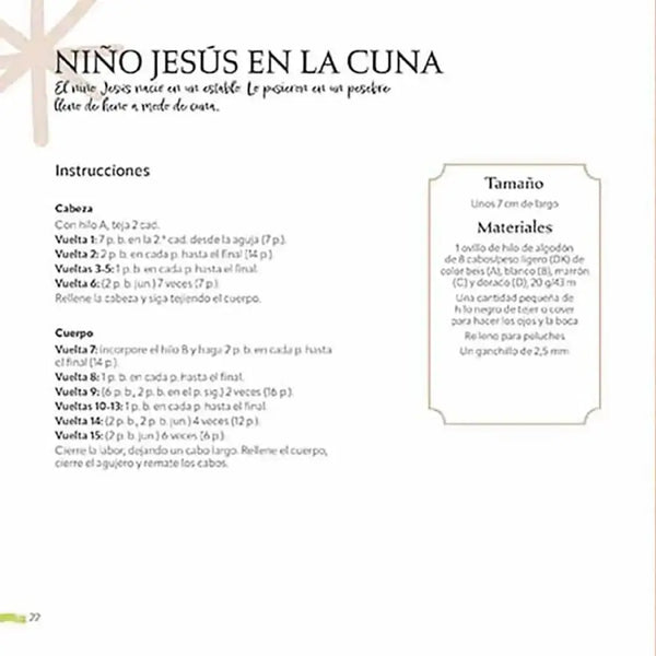 Libro: Mi belén de ganchillo: Teja la historia de la Navidad - Interior 3