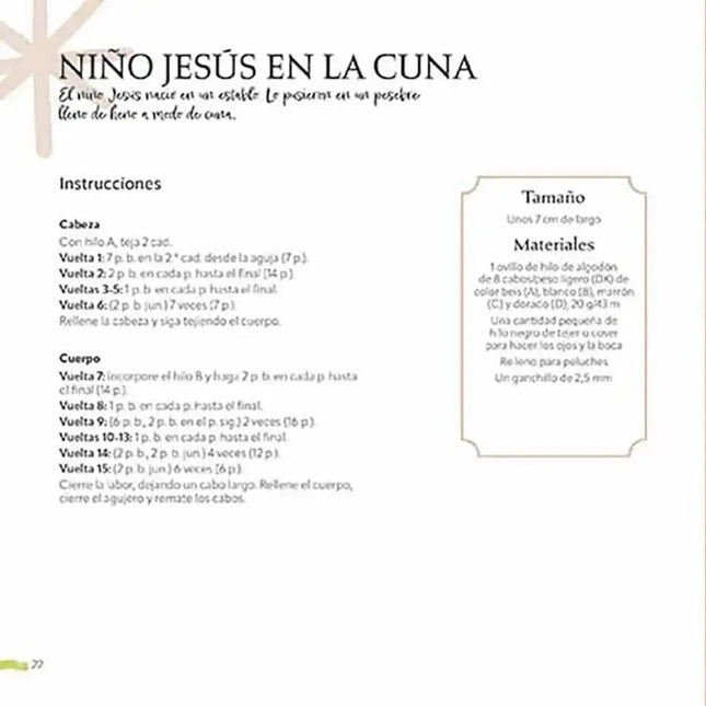 Libro: Mi belén de ganchillo: Teja la historia de la Navidad - Interior 3