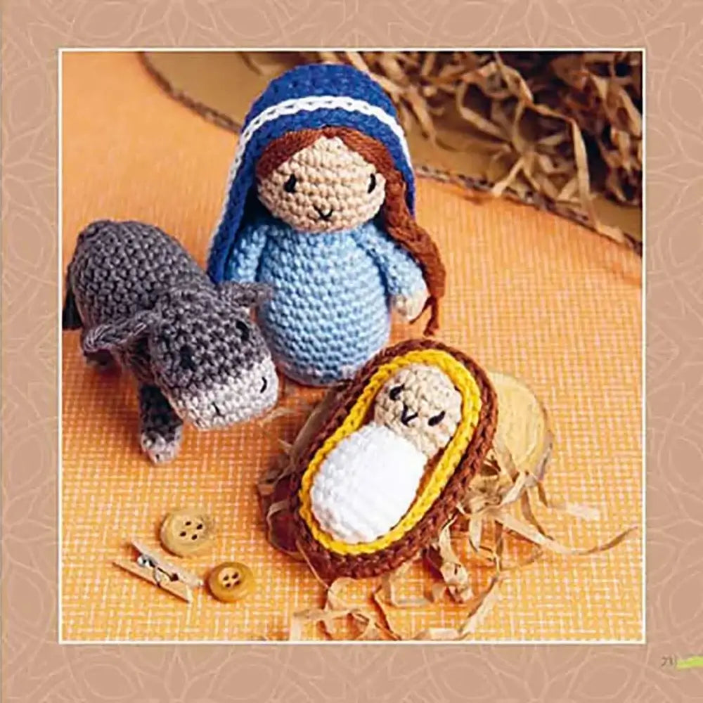 Libro: Mi belén de ganchillo: Teja la historia de la Navidad - Interior 4